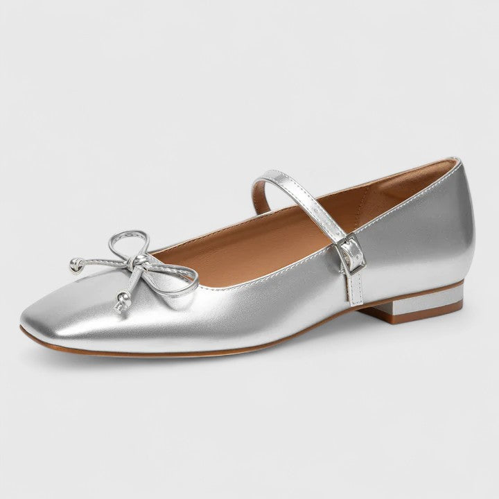 Victoria | Orthopedic Square Toe Ballet Flats Shoes