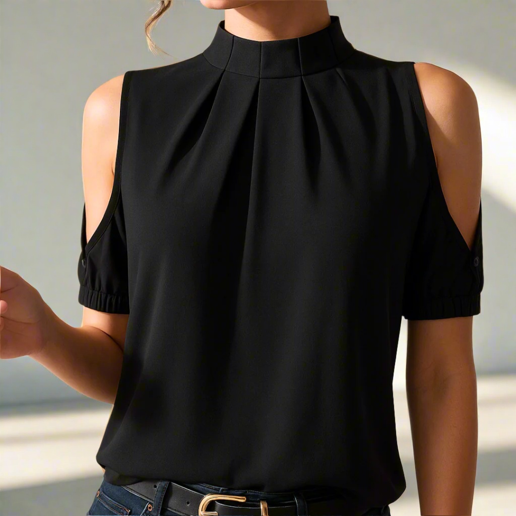 Inge | Stylish Cold-Shoulder Blouse