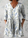 Blooming Garden Linen Tunic – Soft Charm