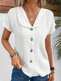 Ellen | Stylish Button-Down Collared Top