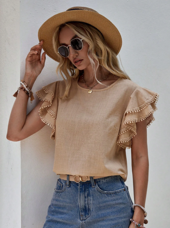 Elizabeth - Linen Blouse