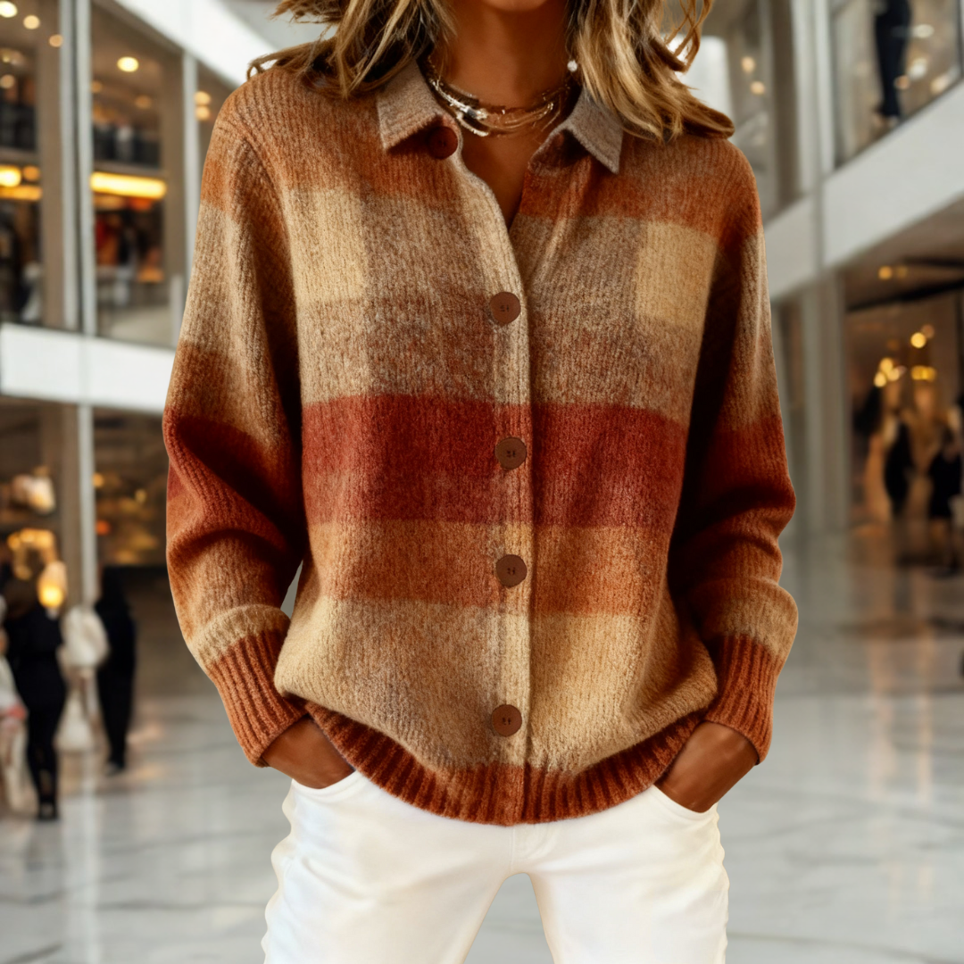 Audrey | Classic Tartan Cardigan